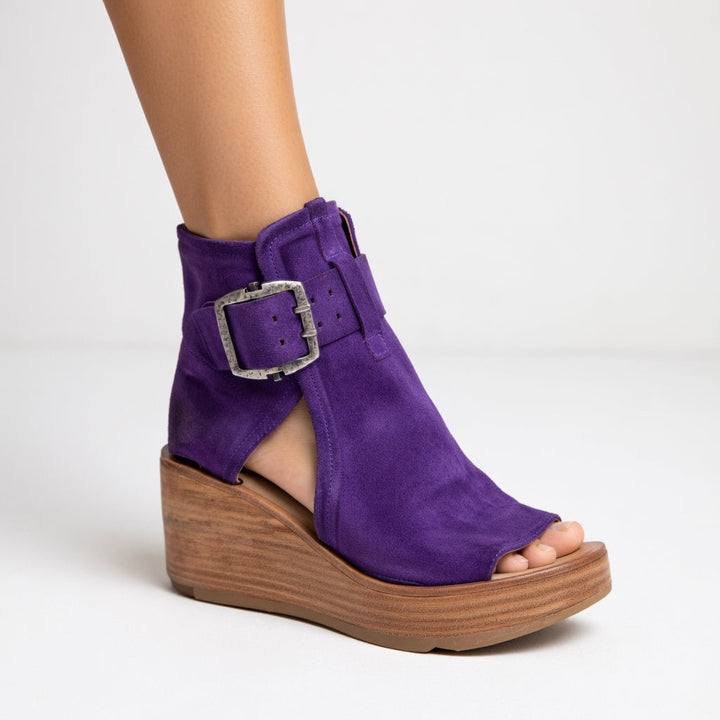Kira | Atmungsaktive, Elegante Keilsandalen Damen – Komfortable, Zeitlose Keilsandale für Stilbewusste 0