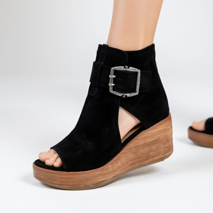 Kira | Atmungsaktive, Elegante Keilsandalen Damen – Komfortable, Zeitlose Keilsandale für Stilbewusste 3