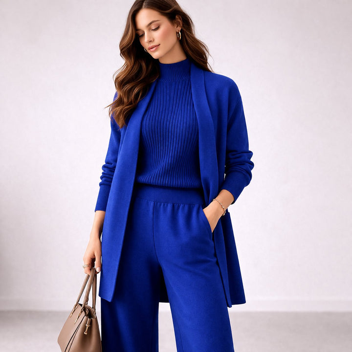 Klaudia | Exklusives und stilvolles dreiteiliges Strickset 3