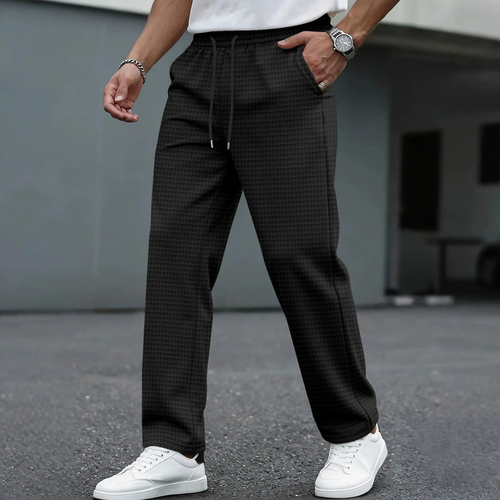 Koa | Atmungsaktive, Leichte & Stilvolle Herren Freizeithose im Karodesign 0