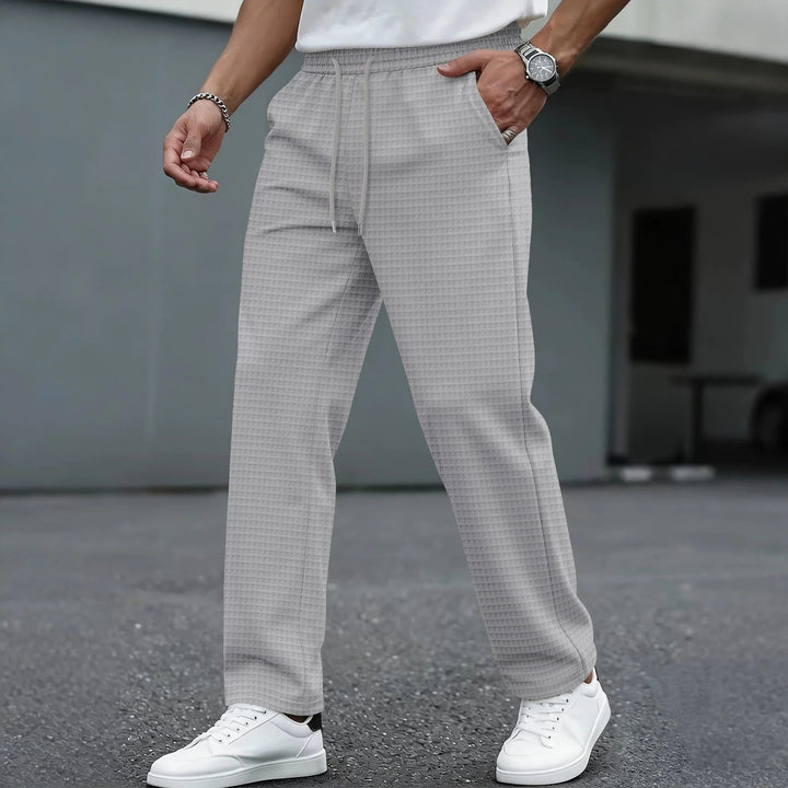 Koa | Atmungsaktive, Leichte & Stilvolle Herren Freizeithose im Karodesign 2