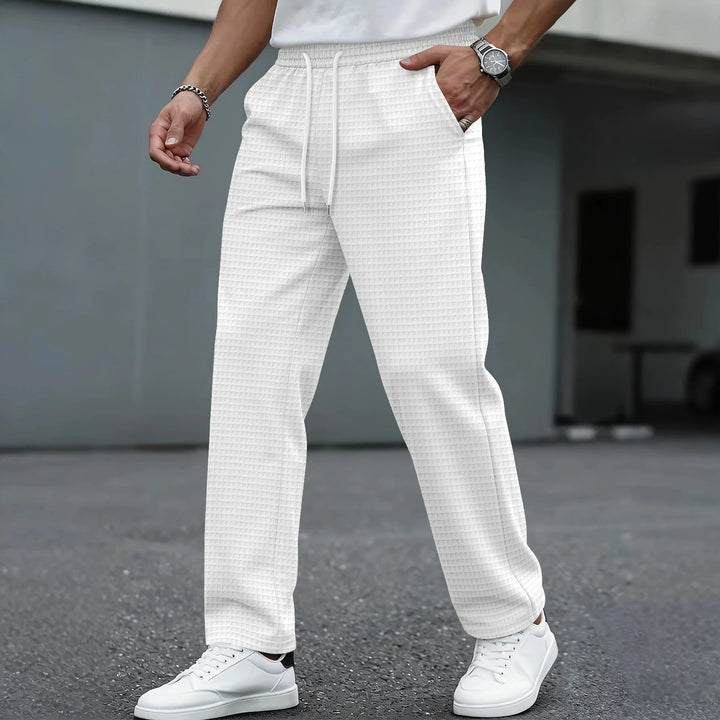 Koa | Atmungsaktive, Leichte & Stilvolle Herren Freizeithose im Karodesign 6