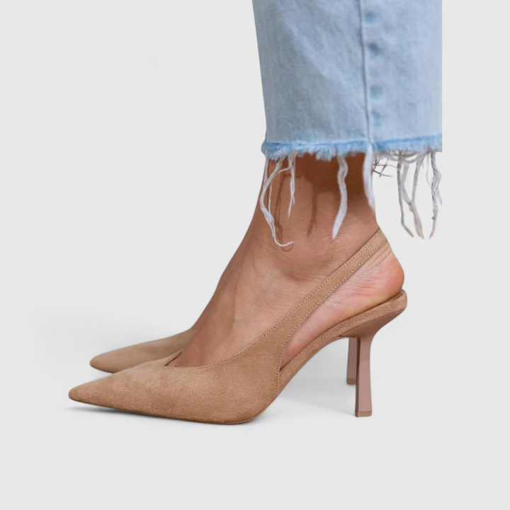 Lana | Elegante Orthopädische Pumps mit Leopardenprint 0