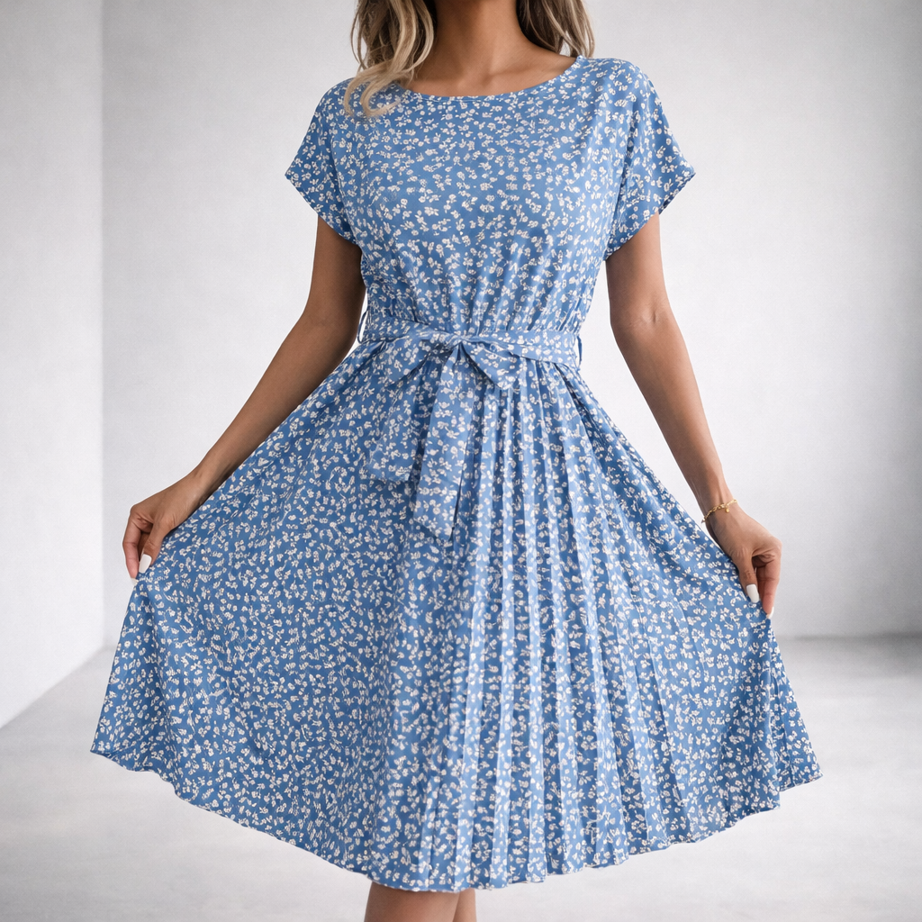 Lara | Elegantes, Florales Sommerkleid für Damen – Bequem & Atmungsaktiv 3