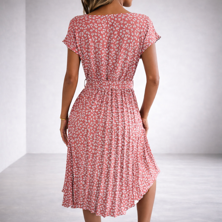 Lara | Elegantes, Florales Sommerkleid für Damen – Bequem & Atmungsaktiv 6