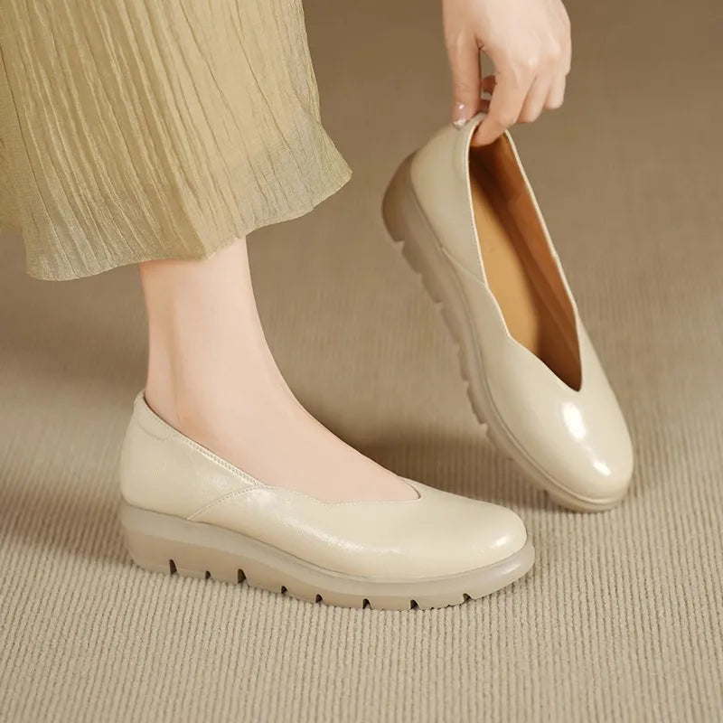Lara | Komfortable Ballerinas aus echtem Leder 8