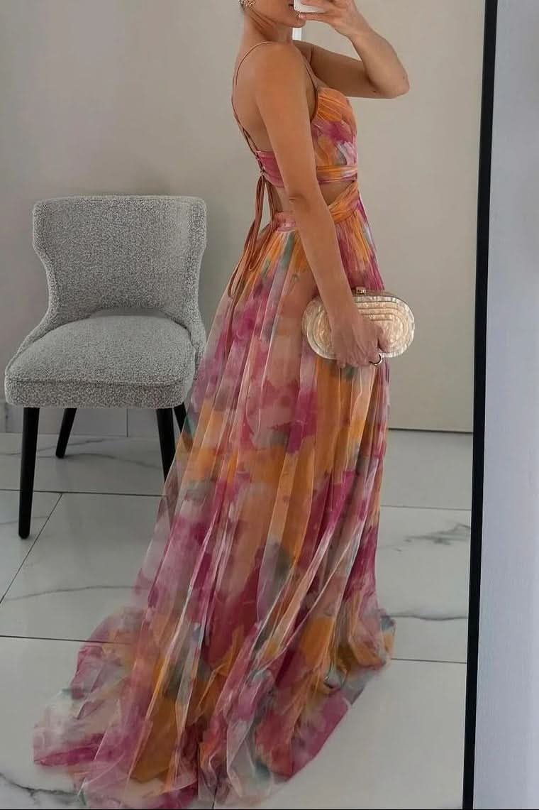 Lea | Romantisches Tüllkleid mit Blumenmuster 6