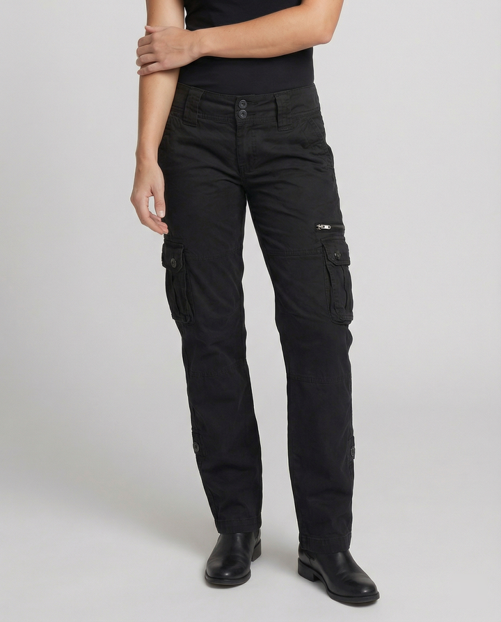 Leana | Cargohose Damen Urban Leicht Ergonomisch Loose Fit 0
