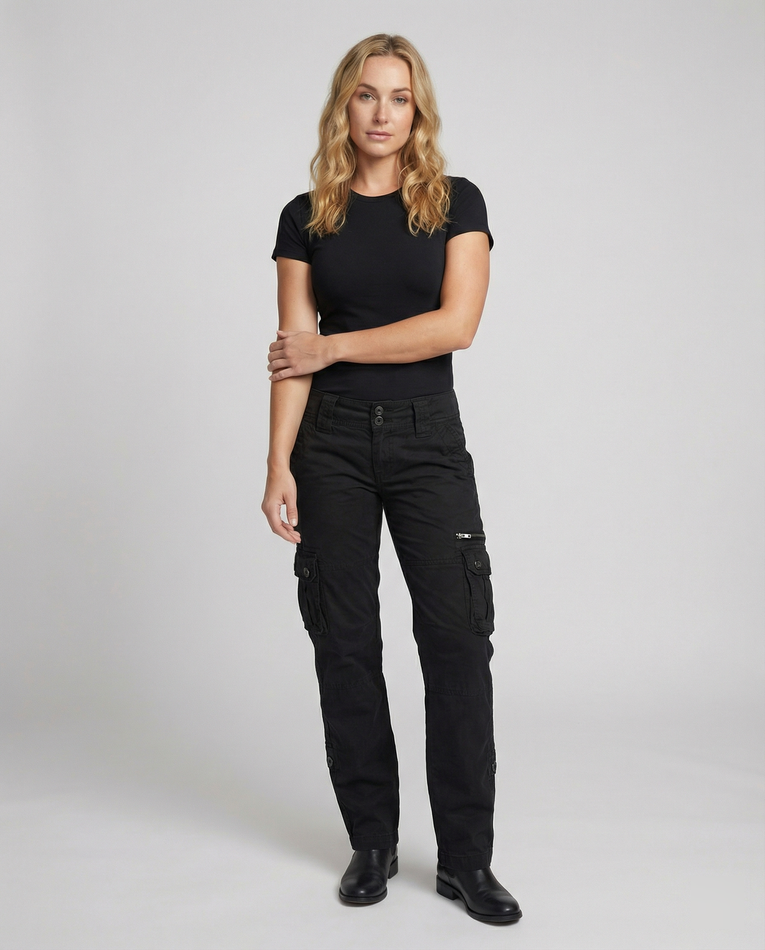 Leana | Cargohose Damen Urban Leicht Ergonomisch Loose Fit 1