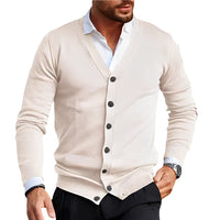 Arvion | Stilvolle und bequeme Herren Freizeit-Strickjacke