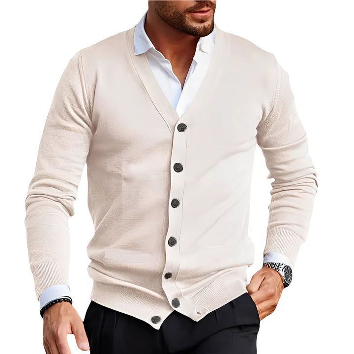 Lemann | Stilvolle und bequeme Herren-Freizeit Strickjacke 0