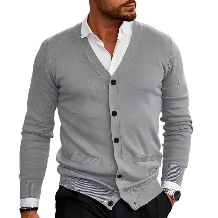 Lemann | Stilvolle und bequeme Herren-Freizeit Strickjacke 3