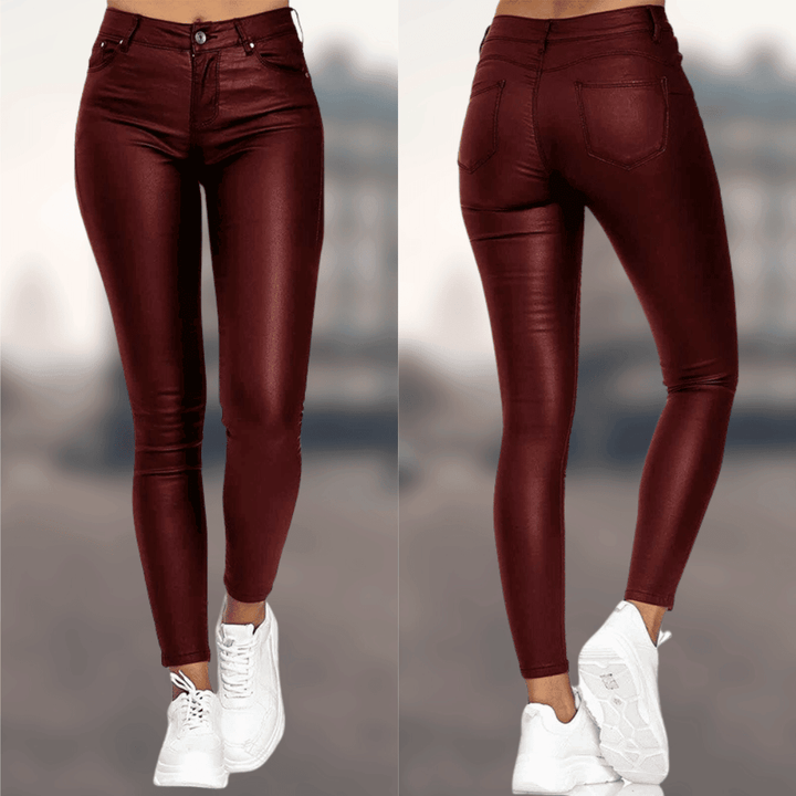 Lena | Bequeme, Elegante &amp; Vielseitige Damenhose im Slim Fit 2