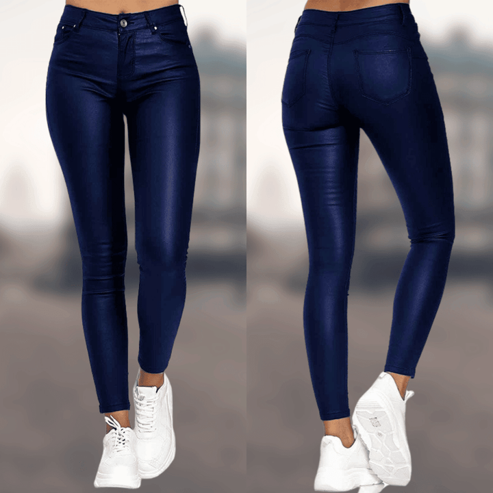 Lena | Bequeme, Elegante &amp; Vielseitige Damenhose im Slim Fit 3