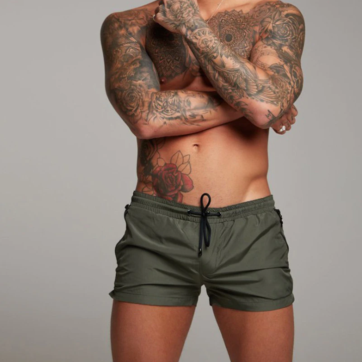 Leo | Badeshorts Herren Sportlich Schnell Trocknend Ergonomische Passform 6