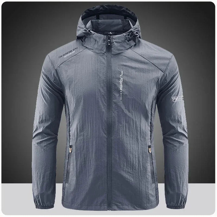 Leon | Leichte & Wasserabweisende Herren Regenjacke 0