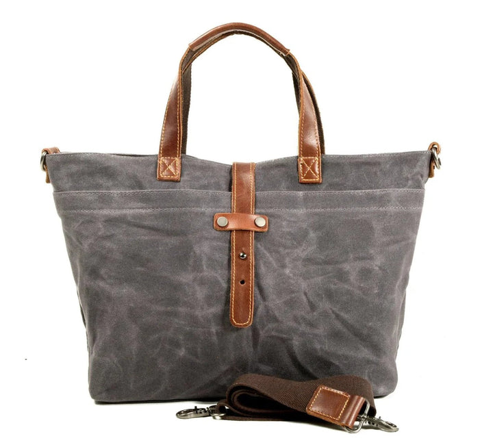 Levin | Robuste Canvas Tragetasche für Alltag und Reisen 5