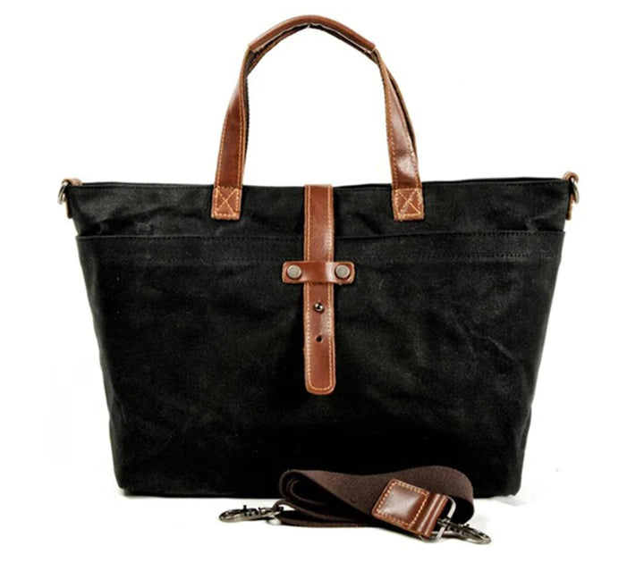 Levin | Robuste Canvas Tragetasche für Alltag und Reisen 7