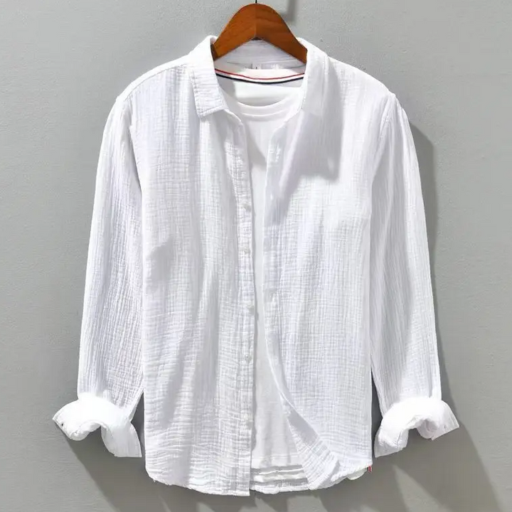 Liam | Atmungsaktives Herrenhemd – Elegantes Kurzarm Hemd für den Sommer 3