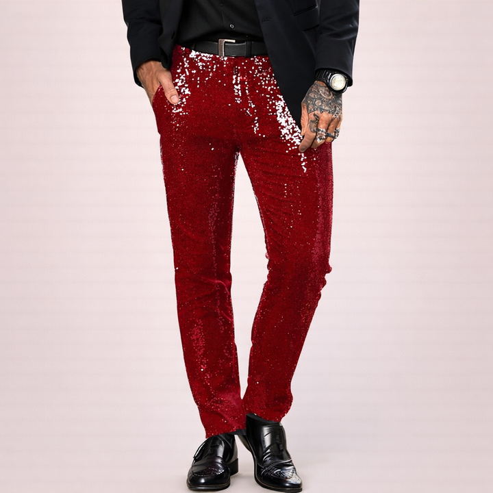 Liam | Glitzernde und bequeme Paillettenhose 3