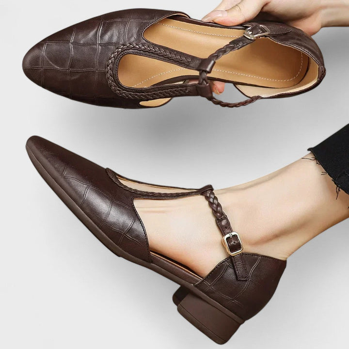 Liana | Bequeme Orthopädische Damen Mary-Jane Schuhe 1