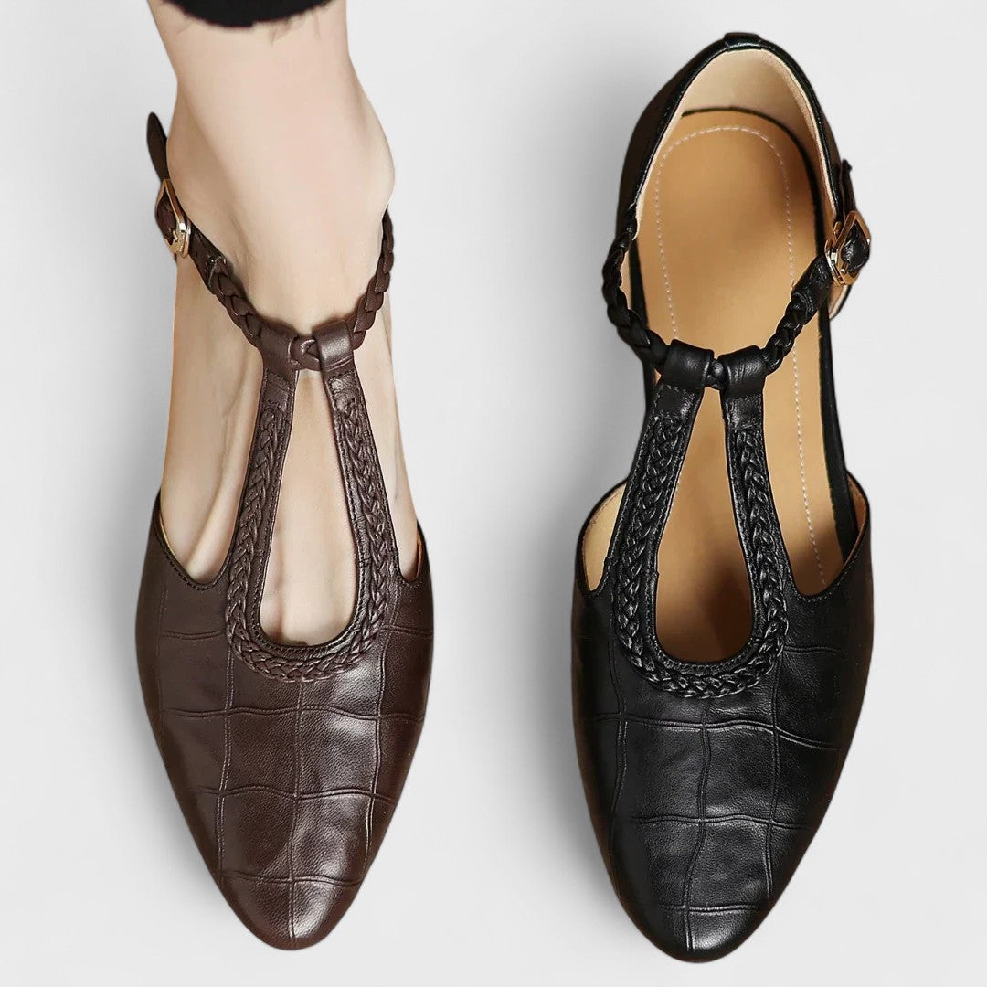 Liana | Bequeme Orthopädische Damen Mary-Jane Schuhe 6