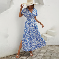 Karoline | Elegantes und leichtes, fließendes Maxikleid