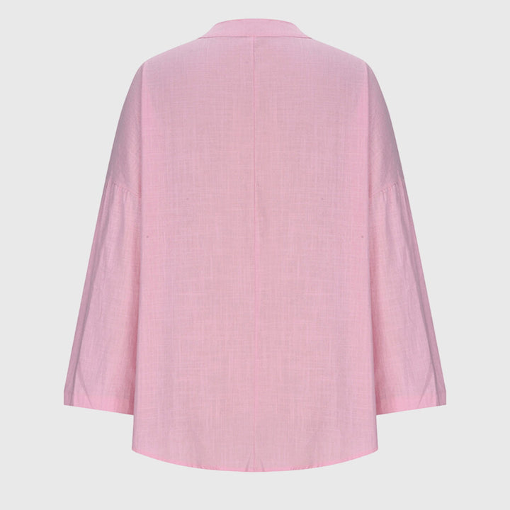 Lina | Atmungsaktives & Elegantes Strandshirt Damen – Fließendes Design für Stilvolle Tage 7