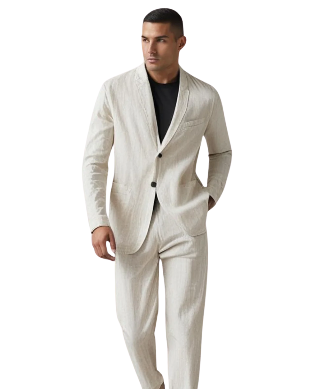 Lino | Elegantes Premium-Leinen Herren Set mit Tailored Fit 1