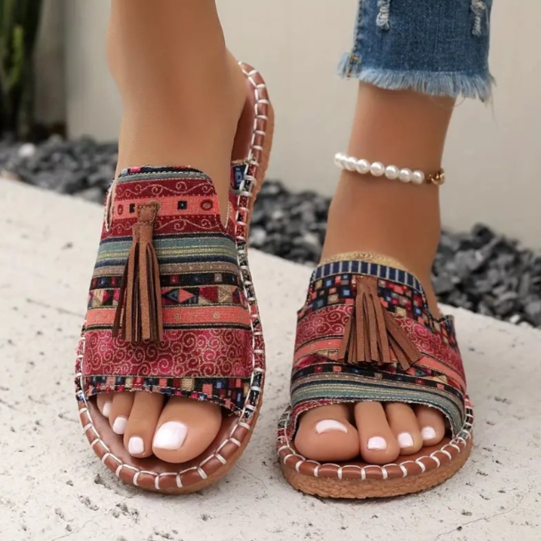 Liora | Bequeme Boho Sandalen Damen – Stilvoll, Offene Zehen für den Sommer 0