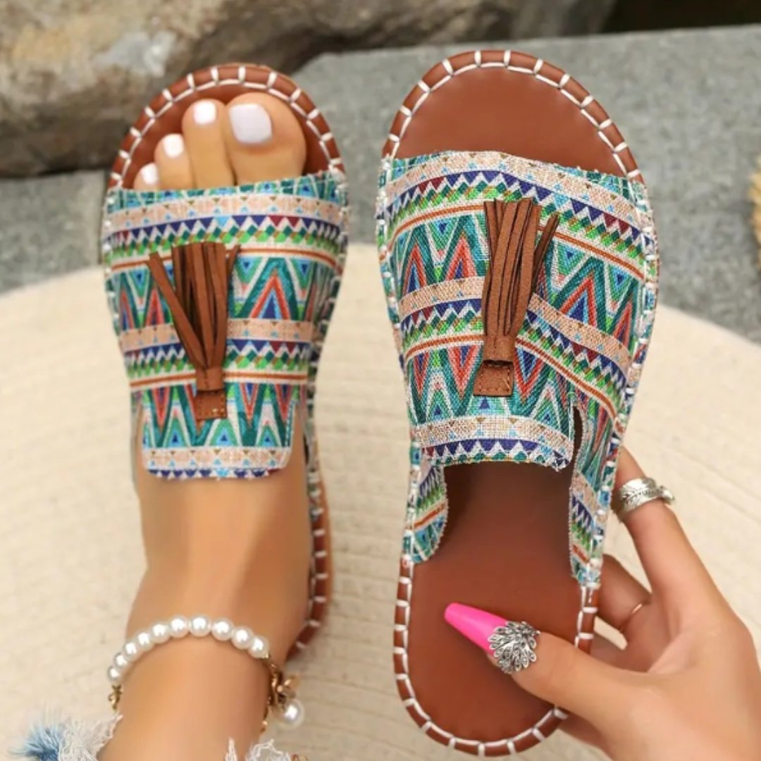 Liora | Bequeme Boho Sandalen Damen – Stilvoll, Offene Zehen für den Sommer 6