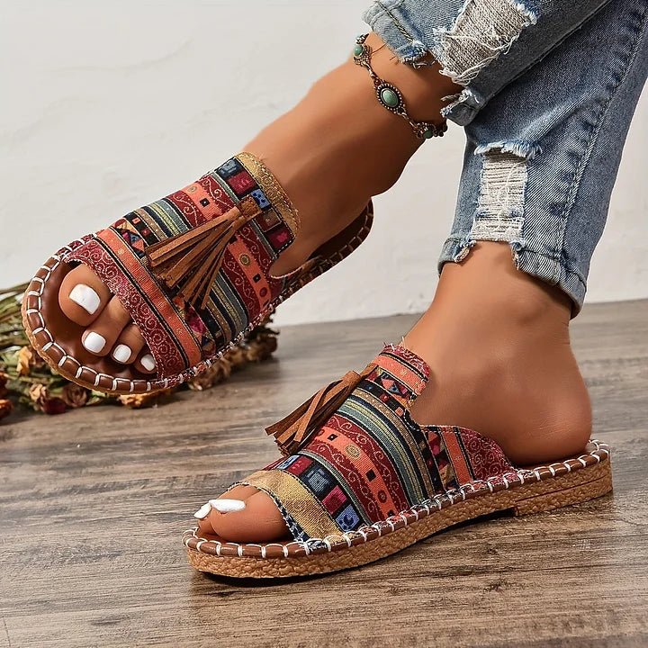 Liora | Bequeme Boho Sandalen Damen – Stilvoll, Offene Zehen für den Sommer 8