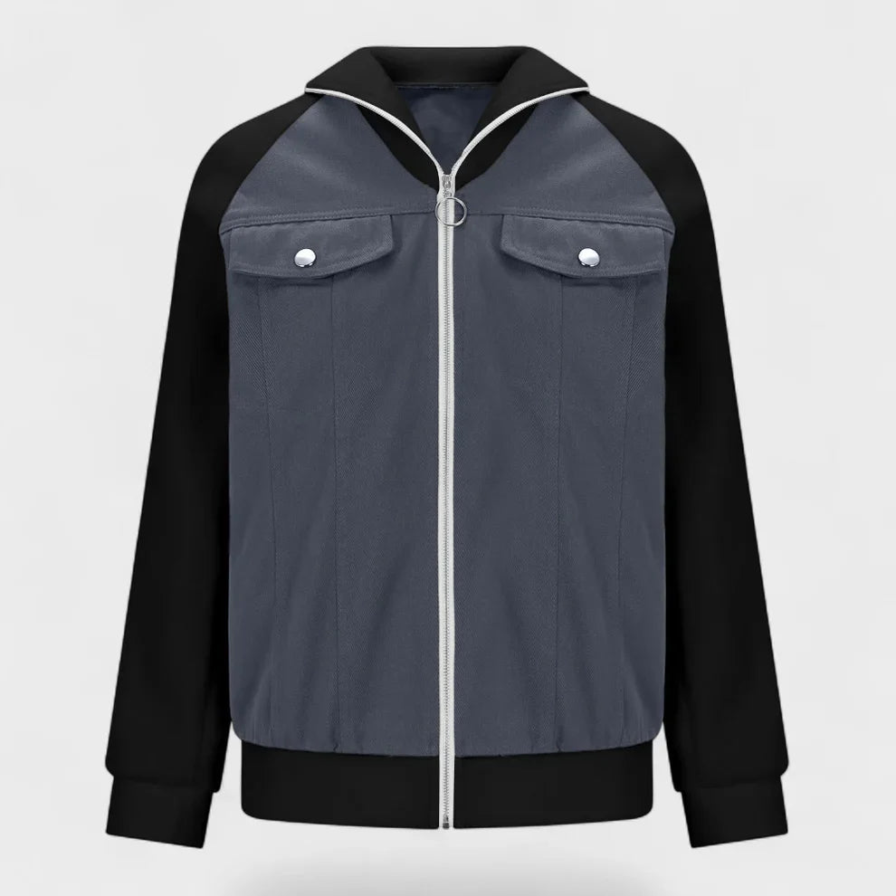 Liora | Warme Denim-Sherpa-Jacke für Damen 3