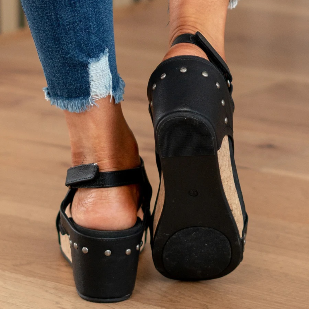 Liorina | Elegante und lässige Sommer-Sandalen mit Keilabsatz 7