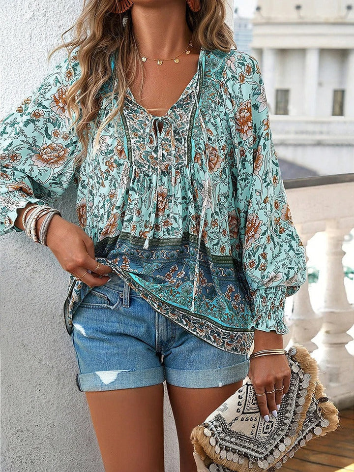 Lisa | Leichtes und stylisches Top mit Blumenmuster 2