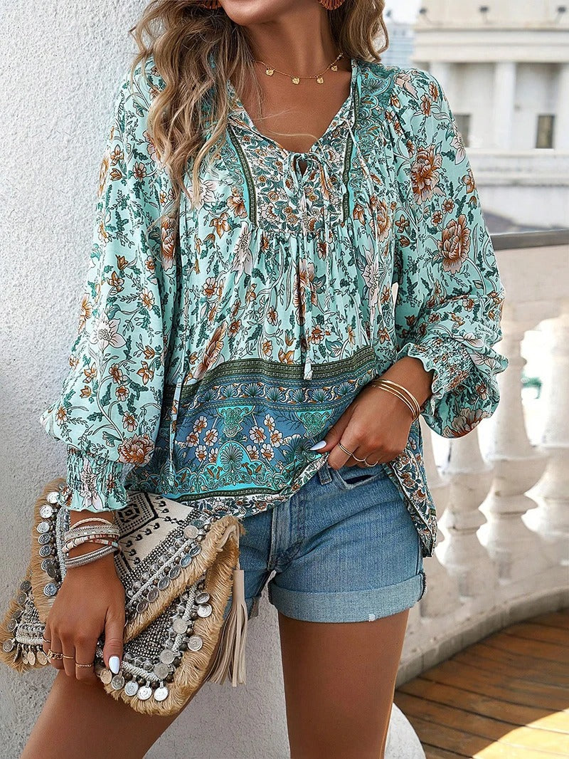 Lisa | Leichtes und stylisches Top mit Blumenmuster 4