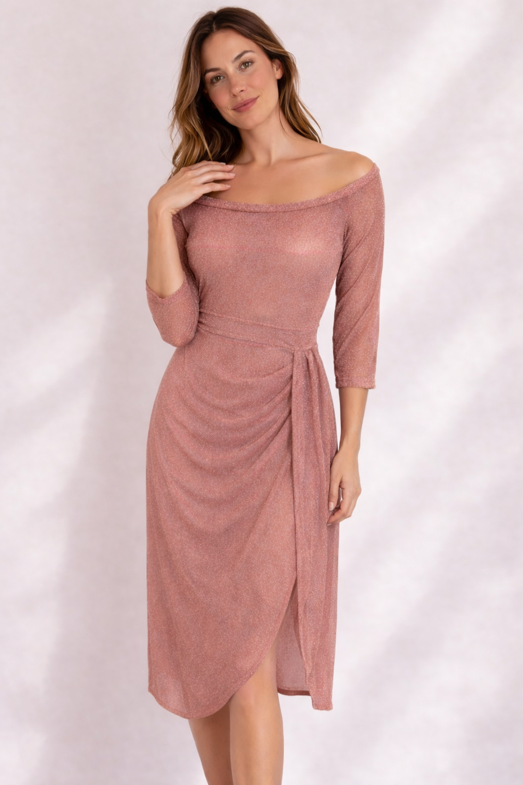 Livia Belle | Elegantes Off-Shoulder Festkleid für Hochzeitsgäste 2