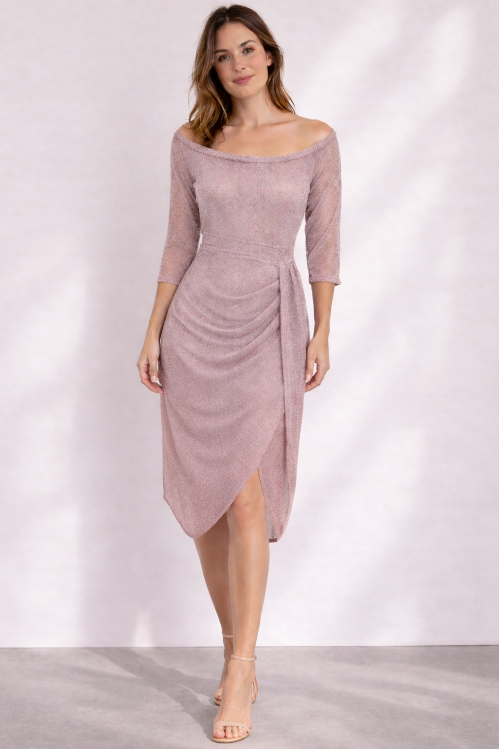 Livia Belle | Elegantes Off-Shoulder Festkleid für Hochzeitsgäste 7