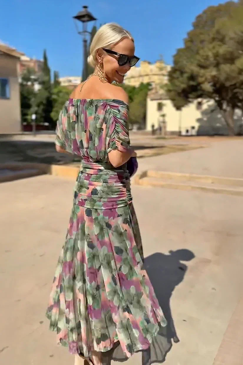 Livia Bellezza | Elegantes V-Ausschnitt Zeremonienkleid Maxi 6