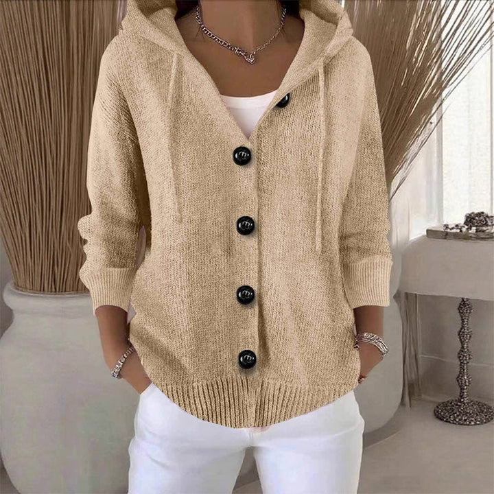 Livia | Eleganter Langarm Damen Cardigan mit Offener Silhouette 1