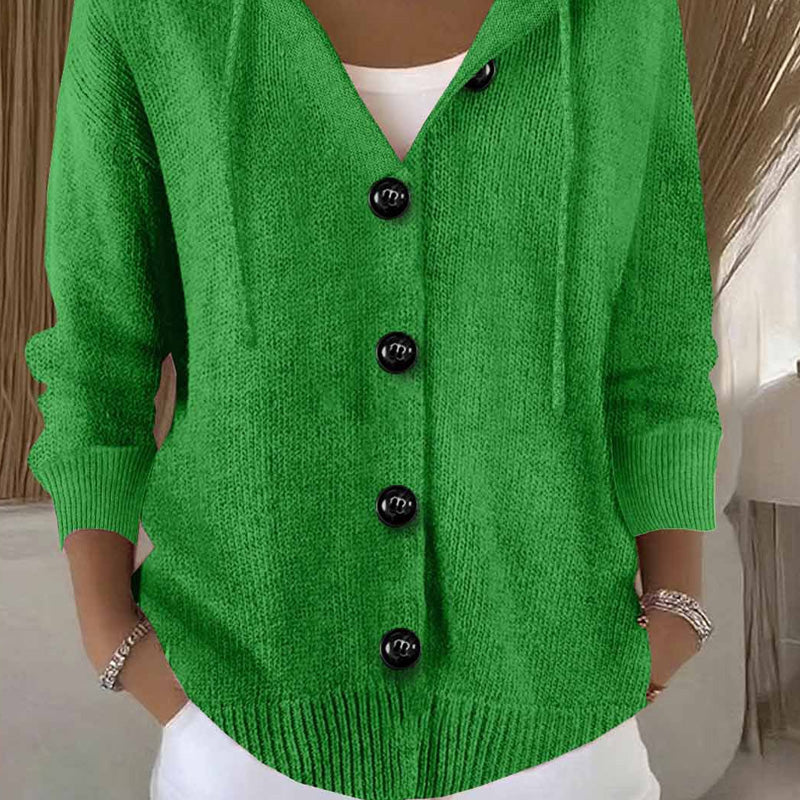 Livia | Eleganter Langarm Damen Cardigan mit Offener Silhouette 5