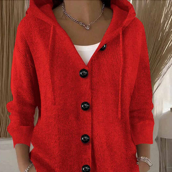 Livia | Eleganter Langarm Damen Cardigan mit Offener Silhouette 6