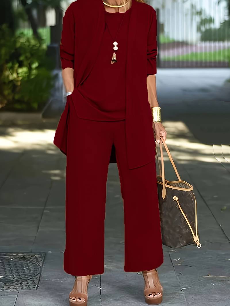 Livia | Elegantes, Atmungsaktives & Vielseitiges Dreiteiliges Set 1
