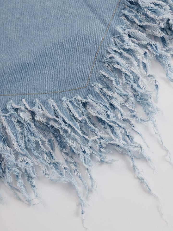 Lola | Luftiges Minikleid Sommer mit Fransendetails für Elegante Anlässe 6