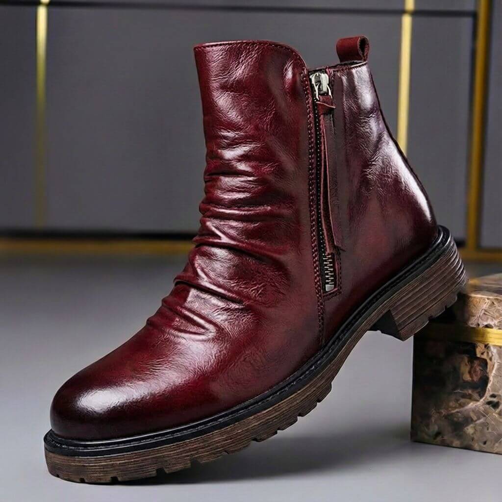 Lorenzo | Zeitlose und elegante Italienischem Leder Stiefel 1