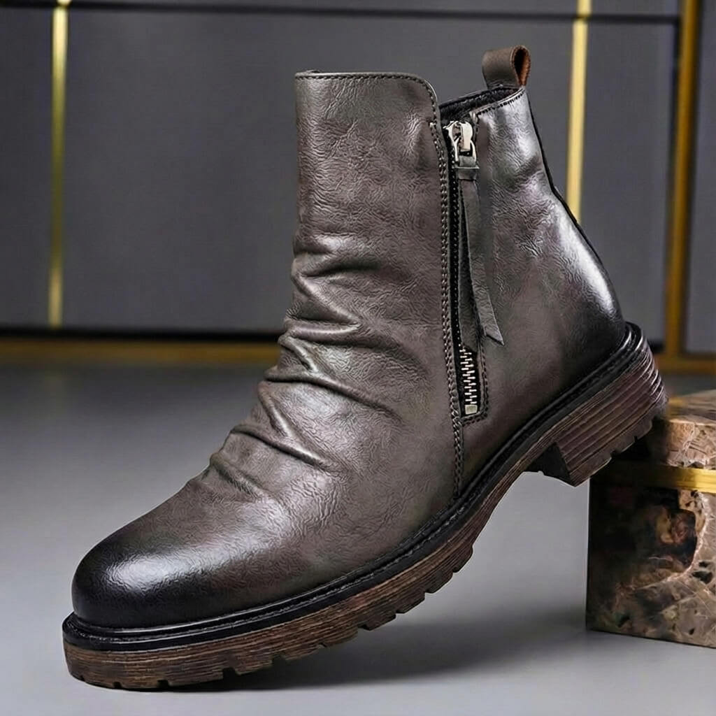 Lorenzo | Zeitlose und elegante Italienischem Leder Stiefel 2
