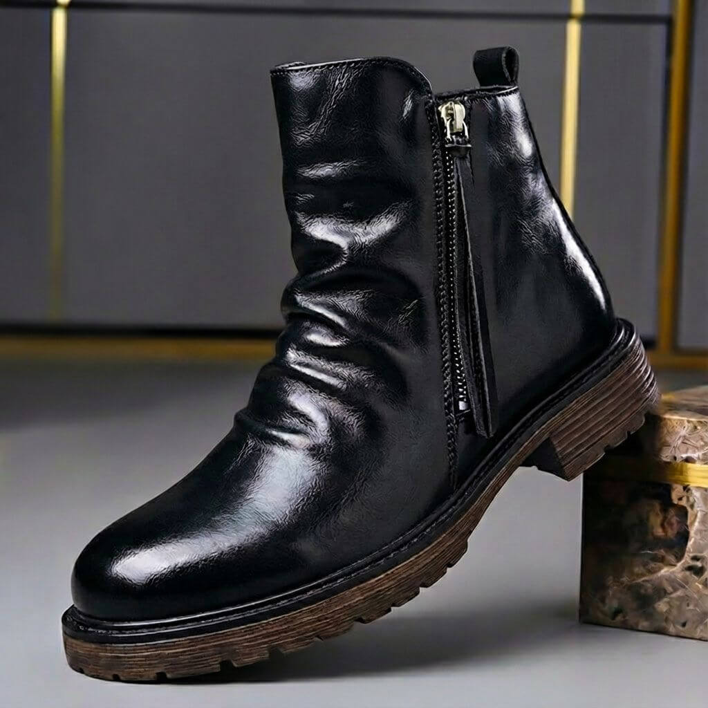 Lorenzo | Zeitlose und elegante Italienischem Leder Stiefel 3