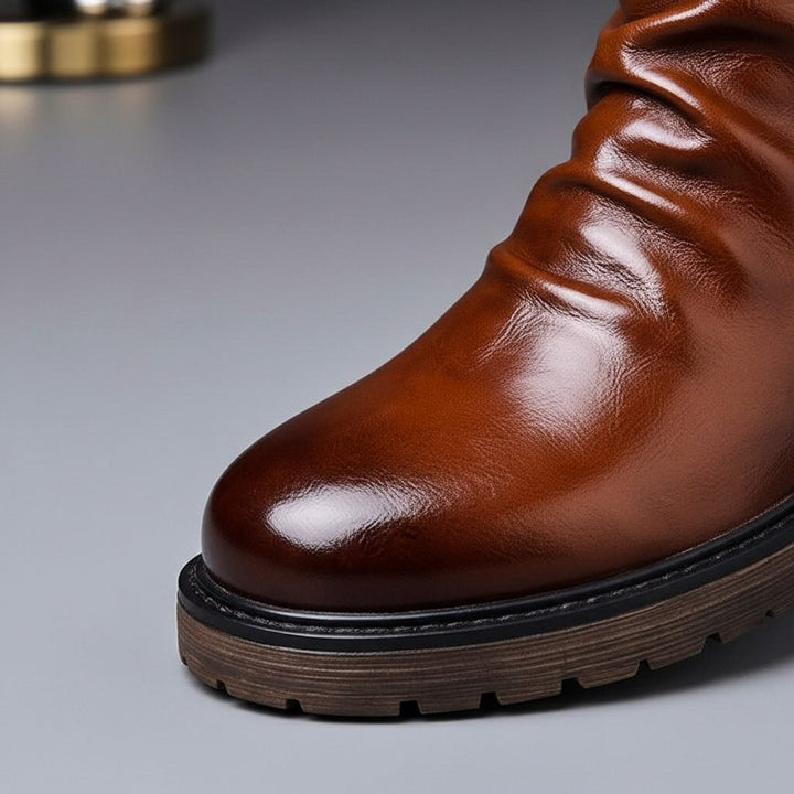 Lorenzo | Zeitlose und elegante Italienischem Leder Stiefel 5