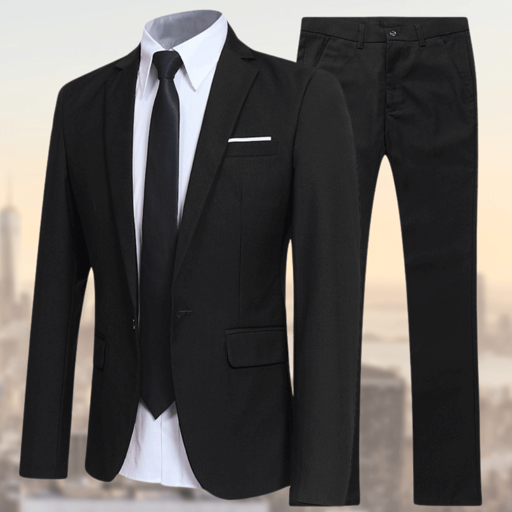 Luca | Eleganter Slim-Fit Herrenanzug Set 8
