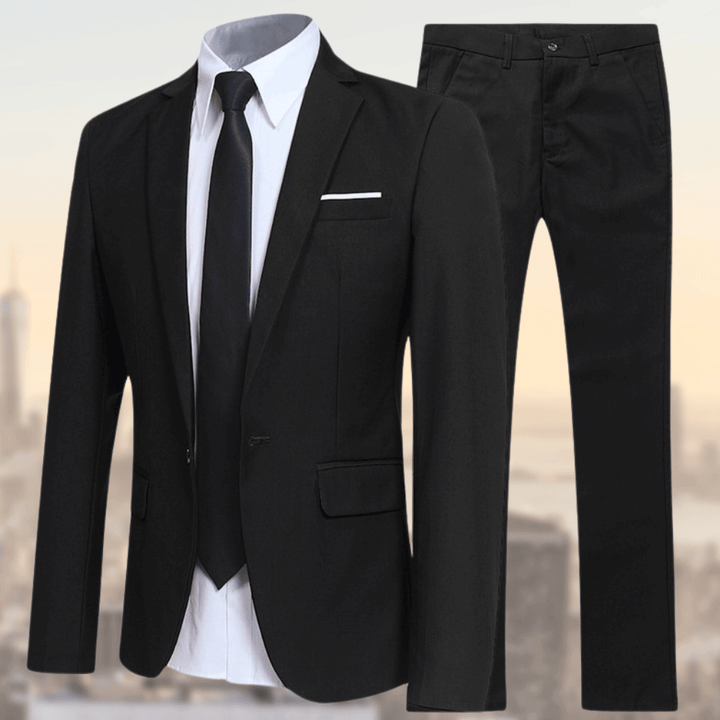 Luca | Eleganter Slim-Fit Herrenanzug Set 8